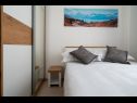 Apartementen Lux 1 - heated pool: A1(4), A4(4) Marina - Riviera Trogir  - Appartement - A1(4): slaapkamer