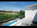 Vakantiehuizen Viki - with heated pool: H(6+1) Plano - Riviera Trogir  - Kroatië  - H(6+1): terras