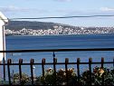 Apartementen Ante - 60m from the sea: A1(2+3), A2(2+2), A4(6+2) Seget Donji - Riviera Trogir  - Appartement - A2(2+2): uitzicht vanaf terras
