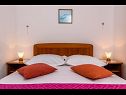 Apartementen VV A1(2+1), A2(5), A3(7) Seget Vranjica - Riviera Trogir  - Appartement - A1(2+1): slaapkamer