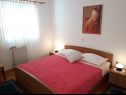 Apartementen Vesna - 40 m from pebble beach: A1(4+1), A2(4), A3(4+1) Seget Vranjica - Riviera Trogir  - Appartement - A2(4): slaapkamer