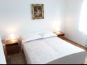 Apartementen Vesna - 40 m from pebble beach: A1(4+1), A2(4), A3(4+1) Seget Vranjica - Riviera Trogir  - Appartement - A3(4+1): slaapkamer