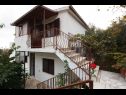 Apartementen Zeljko - with garden: A1(4), SA2(2+1) Seget Vranjica - Riviera Trogir  - huis