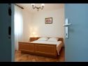Apartementen Mare - 30 m from pebble beach: SA1(2), SA2(2), A3(4), A4(4), A5(8) Seget Vranjica - Riviera Trogir  - Appartement - A5(8): slaapkamer