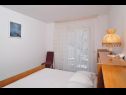 Apartementen Snješka  - 20 m from the sea : A1(9), A2(6+2) Seget Vranjica - Riviera Trogir  - Appartement - A2(6+2): slaapkamer
