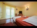 Vakantiehuizen Villa Linda - big terraces: H(5+2) Seget Vranjica - Riviera Trogir  - Kroatië  - H(5+2): slaapkamer