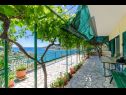 Apartementen Bosiljka - by the sea: A1(5), A2(5), SA3(2) Sevid - Riviera Trogir  - terras