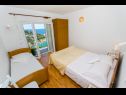 Apartementen Bosiljka - by the sea: A1(5), A2(5), SA3(2) Sevid - Riviera Trogir  - Appartement - A1(5): slaapkamer