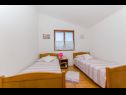 Apartementen Bosiljka - by the sea: A1(5), A2(5), SA3(2) Sevid - Riviera Trogir  - Appartement - A2(5): slaapkamer