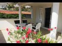 Apartementen Garden - sea view: A1(4) Sevid - Riviera Trogir  - Appartement - A1(4): terras