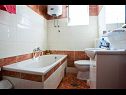 Apartementen Sanda - 10 M from the beach : A1(6+1), A2(6+1) Trogir - Riviera Trogir  - Appartement - A1(6+1): badkamer met toilet