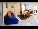 Apartementen Sanda - 10 M from the beach : A1(6+1), A2(6+1) Trogir - Riviera Trogir  - Appartement - A1(6+1): woonkamer
