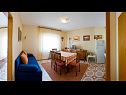 Apartementen Sanda - 10 M from the beach : A1(6+1), A2(6+1) Trogir - Riviera Trogir  - Appartement - A2(6+1): woonkamer