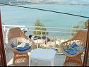 Apartementen Sanda - 10 M from the beach : A1(6+1), A2(6+1) Trogir - Riviera Trogir  - Appartement - A2(6+1): terras