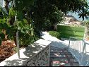 Apartementen Sanda - 10 M from the beach : A1(6+1), A2(6+1) Trogir - Riviera Trogir  - tuin (huis en omgeving)