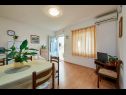Apartementen Ivanka - 200 m from sea: A1(4) Trogir - Riviera Trogir  - Appartement - A1(4): woonkamer