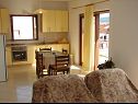 Apartementen Tone - spacious and comfortable: A1 zuti(5+2), A2 plavi(5+2) Trogir - Riviera Trogir  - Appartement - A1 zuti(5+2): keuken en eetkamer