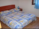 Apartementen Tone - spacious and comfortable: A1 zuti(5+2), A2 plavi(5+2) Trogir - Riviera Trogir  - Appartement - A2 plavi(5+2): slaapkamer