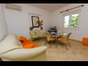 Apartementen Iva - 150m from the beach: A1(4), A3(3), SA2(2) Trogir - Riviera Trogir  - Appartement - A3(3): keuken en eetkamer