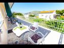 Apartementen Iva - 150m from the beach: A1(4), A3(3), SA2(2) Trogir - Riviera Trogir  - Studio-appartment - SA2(2): balkon