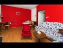 Apartementen Bepoto- family apartment with terrace A1(4+1) Trogir - Riviera Trogir  - Appartement - A1(4+1): woonkamer