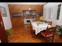 Apartementen Mare - comfortable apartment : A1(5), A2(5) Trogir - Riviera Trogir  - Appartement - A2(5): keuken en eetkamer