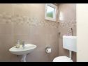 Vakantiehuizen Holiday Home Josko - 50 m from beach: H(6) Vinisce - Riviera Trogir  - Kroatië  - H(6): badkamer met toilet