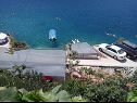 Apartementen Ivan  - 15 m from beach: A1(7), SA2(2), A3(2+1) Vinisce - Riviera Trogir  - uitzicht op zee (huis en omgeving)