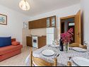 Apartementen Miranda - quiet & next to the sea: A1(2+2), A2(2+2), A3(2+1), A4(2+1) Vinisce - Riviera Trogir  - Appartement - A2(2+2): keuken en eetkamer