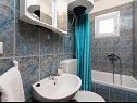 Apartementen Miranda - quiet & next to the sea: A1(2+2), A2(2+2), A3(2+1), A4(2+1) Vinisce - Riviera Trogir  - Appartement - A4(2+1): badkamer met toilet