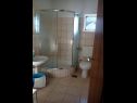 Apartementen Slaven - 50 m from beach: A1(4+2), A2(2+1), A3(4+1) Vinisce - Riviera Trogir  - Appartement - A3(4+1): badkamer met toilet