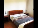 Apartementen Deni - 30 m from sea: A2(4+1), A3(4+2) Vinisce - Riviera Trogir  - Appartement - A3(4+2): slaapkamer
