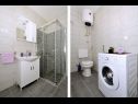 Vakantiehuizen Pazanin - 20m from the beach: H(4+1) Vinisce - Riviera Trogir  - Kroatië  - H(4+1): badkamer met toilet