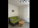 Apartementen Jere - 30 m from beach: A1(4+1), A2(2+1) Vinisce - Riviera Trogir  - Appartement - A1(4+1): woonkamer