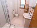Apartementen MiMa - 150 m from the beach: A1(2+2), A3(5), A2(2+2) Susica - Eiland Ugljan  - Appartement - A3(5): badkamer met toilet