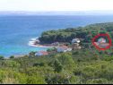 Vakantiehuizen VEKY - 50m from sea: Holiday House H(4+2) Susica - Eiland Ugljan  - Kroatië  - uitzicht (huis en omgeving)