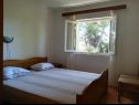 Apartementen Igi - in the beach camp: A1 Porat (6), A2 Porat(6) Susica - Eiland Ugljan  - Appartement - A1 Porat (6): slaapkamer