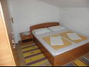 Apartementen Zvone - 100 m from sea: A1(4+1), A2(4+1) Bibinje - Riviera Zadar  - Appartement - A2(4+1): slaapkamer