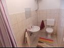 Vakantiehuizen Andro - with parking : H(8) Bibinje - Riviera Zadar  - Kroatië  - H(8): badkamer met toilet