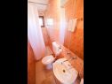 Apartementen Vesna - 200 m from beach A1(2), SA2(2), A3(2) Bibinje - Riviera Zadar  - Appartement - A3(2): badkamer met toilet