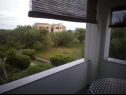 Apartementen Fuzu - 50 m from sea: A2(2+1), SA3(2) Bibinje - Riviera Zadar  - Studio-appartment - SA3(2): terras