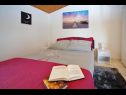 Apartementen More - 600 m from beach: A2(2+3), SA3(2+1), SA4(2+2) Bibinje - Riviera Zadar  - Studio-appartment - SA3(2+1): slaapkamer