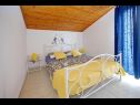Apartementen More - 600 m from beach: A2(2+3), SA3(2+1), SA4(2+2) Bibinje - Riviera Zadar  - Studio-appartment - SA4(2+2): slaapkamer