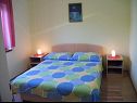 Apartementen Dusko - free parking A1(2+2) Gornji Karin - Riviera Zadar  - Appartement - A1(2+2): slaapkamer