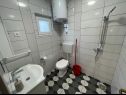  Jenny - 300m to the beach: A1(6), SA2(2), SA3(2), A4(4+2) Gornji Karin - Riviera Zadar  - Studio-appartment - SA3(2): badkamer met toilet