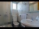 Apartementen Blue Skies - 30 m from the sea: A1(4+1), A2(2+2), SA3(2+1) Ljubac - Riviera Zadar  - Appartement - A1(4+1): badkamer met toilet