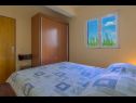 Apartementen Blue Skies - 30 m from the sea: A1(4+1), A2(2+2), SA3(2+1) Ljubac - Riviera Zadar  - Appartement - A1(4+1): slaapkamer