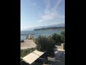 Apartementen Blue Skies - 30 m from the sea: A1(4+1), A2(2+2), SA3(2+1) Ljubac - Riviera Zadar  - uitzicht (huis en omgeving)