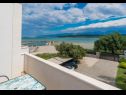 Apartementen Blue Skies - 30 m from the sea: A1(4+1), A2(2+2), SA3(2+1) Ljubac - Riviera Zadar  - Studio-appartment - SA3(2+1): terras