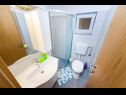 Apartementen Ivanac - close to the beach A1 (6+2), A2 (2+2), A3 (2+2) Ljubac - Riviera Zadar  - Appartement - A3 (2+2): badkamer met toilet